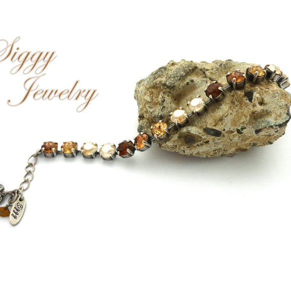 Swarovski® FRAPPUCCINO MINGLE Tennis Bracelet - Picture 6 of 8